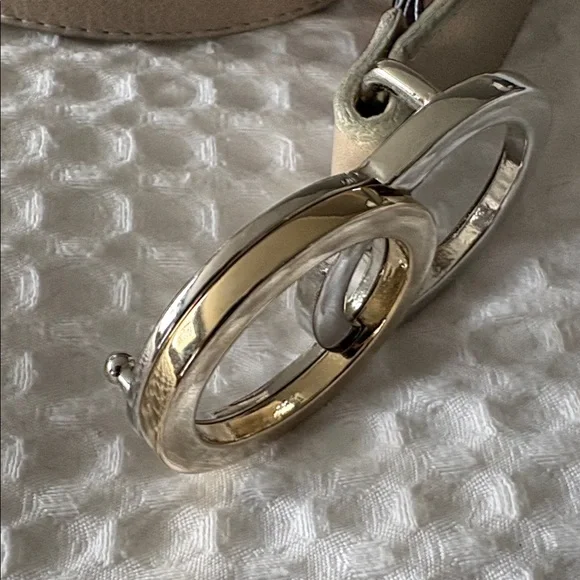 Brave Leather Otir Double Circle Buckle Belt - Picture 9 of 13